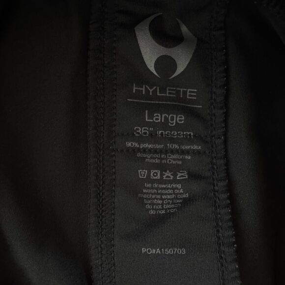Hylete Training Gym Workout Pants Men's Size Large 36" Inseam Tall Long - Picture 4 of 6